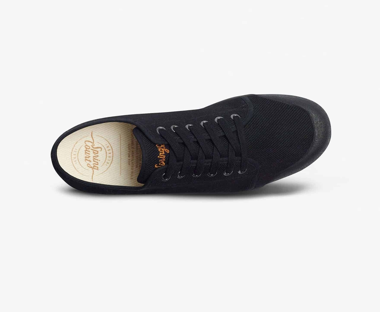 Spring Court G2 HEAVY TWILL Men's Trainers Black | South Africa-52PHCTXZI